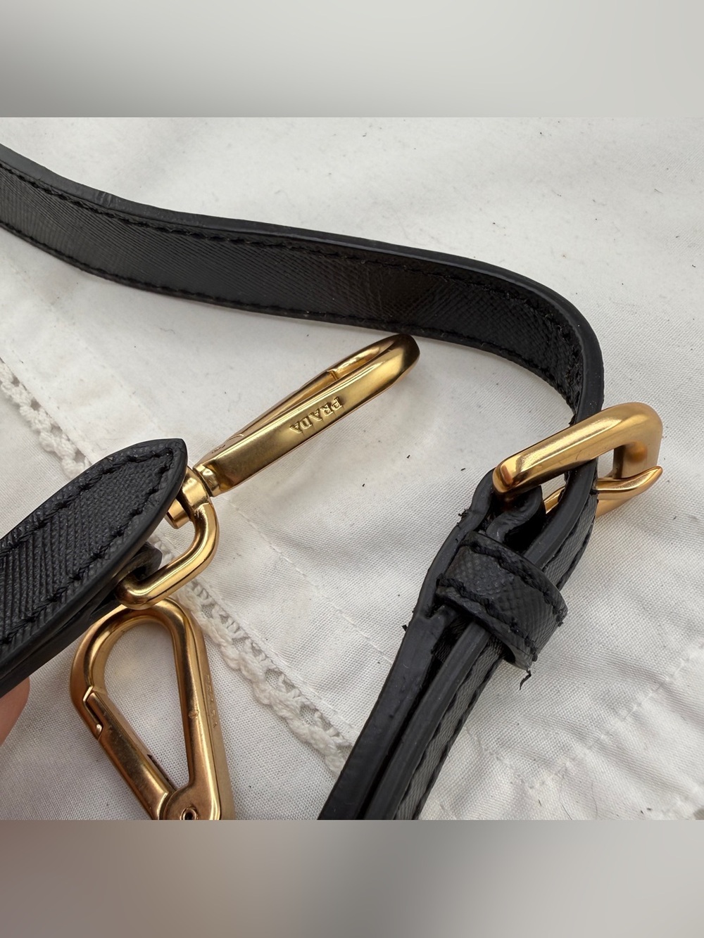 AUTHENTIC Prada purse strap. Black. - Picture 6 of 8